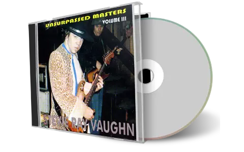 Front cover artwork of Stevie Ray Vaughan Compilation CD Unsurpassed Masters Vol 3 Soundboard
