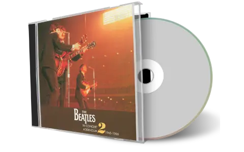Front cover artwork of The Beatles Compilation CD In Concert Appendum 1965 1966 Soundboard