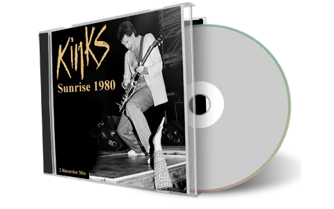 Front cover artwork of The Kinks 1980-08-23 CD Sunrise Audience