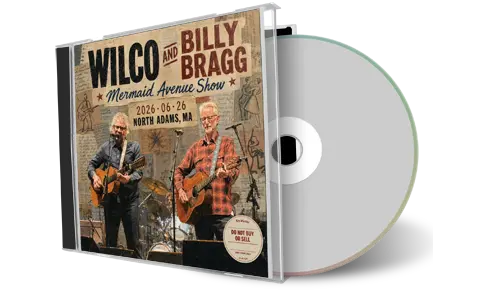Front cover artwork of Wilco 2026-06-26 CD North Adams Audience