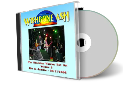 Front cover artwork of Wishbone Ash 2003-11-19 CD Rio De Janeiro Audience