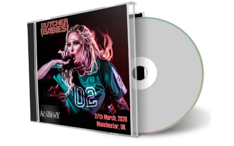 Front cover artwork of Butcher Babies 2026-03-27 CD Manchester Audience