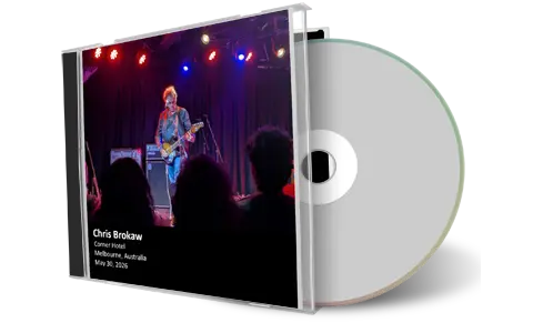 Front cover artwork of Chris Brokaw 2026-05-30 CD Melbourne Audience