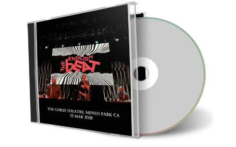 Front cover artwork of English Beat 2026-03-22 CD Menlo Park Audience