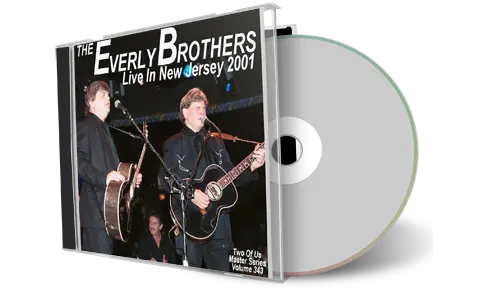 Front cover artwork of Everly Brothers 2001-08-11 CD Red Bank Audience