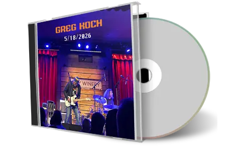 Front cover artwork of Greg Koch 2026-05-18 CD Nashville Audience