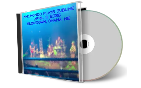 Front cover artwork of Hector Anchondo 2026-04-11 CD Omaha Audience