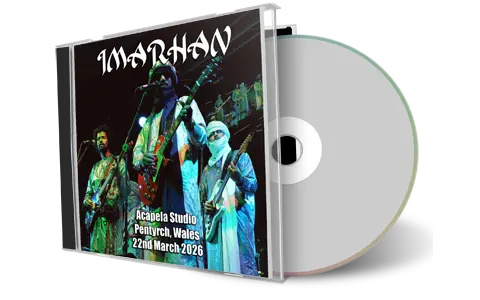 Front cover artwork of Imarhan 2026-03-22 CD Pentyrch Audience