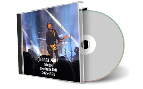 Front cover artwork of Johnny Marr 2025-10-26 CD Cologne Audience