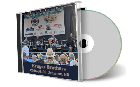 Front cover artwork of Kruger Brothers 2026-06-06 CD Jefferson Audience