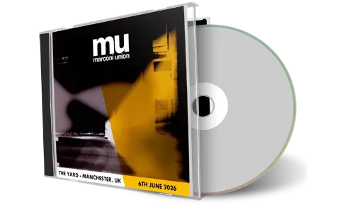 Front cover artwork of Marconi Union 2026-06-06 CD Manchester Audience
