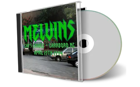 Front cover artwork of Melvins 1994-04-19 CD Carrboro Audience