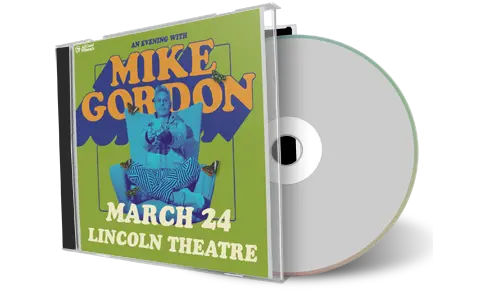 Front cover artwork of Mike Gordon 2026-03-24 CD Washington Audience