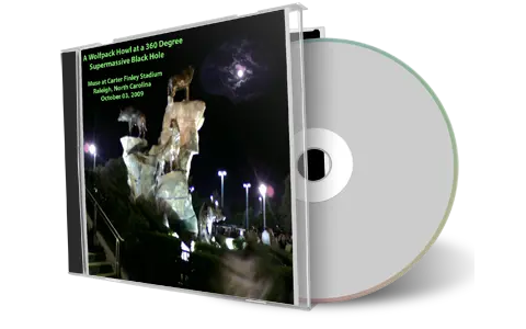Front cover artwork of Muse 2009-10-03 CD Raleigh Audience