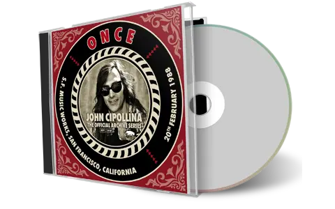 Front cover artwork of Once 1988-02-20 CD San Francisco Audience
