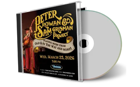 Front cover artwork of Peter Rowan And Sam Grisman 2026-03-25 CD Alexandria Soundboard