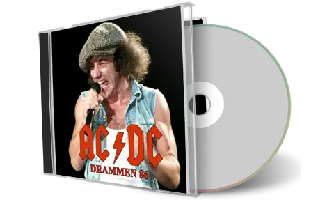 Front cover artwork of Acdc 1986-02-10 CD Drammen Audience