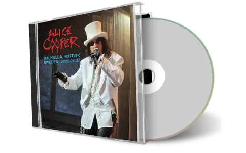 Front cover artwork of Alice Cooper 2026-06-27 CD Rattvik Audience
