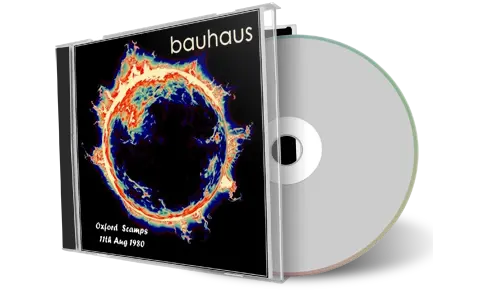 Front cover artwork of Bauhaus 1980-08-11 CD Oxford Audience