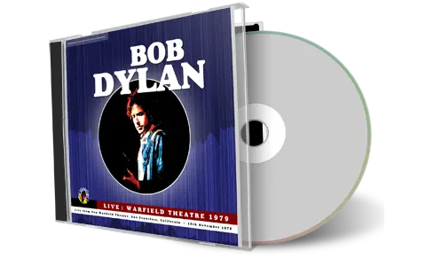 Front cover artwork of Bob Dylan 1979-11-16 CD San Francisco Audience