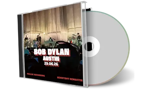 Front cover artwork of Bob Dylan 2026-06-29 CD Austin Audience