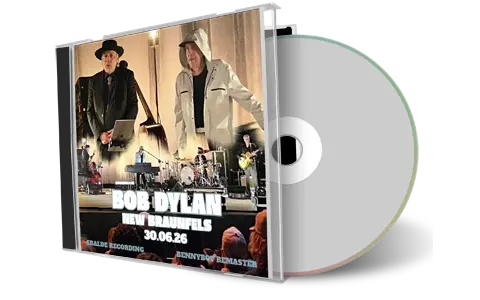 Front cover artwork of Bob Dylan 2026-06-30 CD New Braunfels Audience