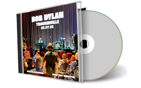 Front cover artwork of Bob Dylan 2026-07-02 CD Thackerville Audience
