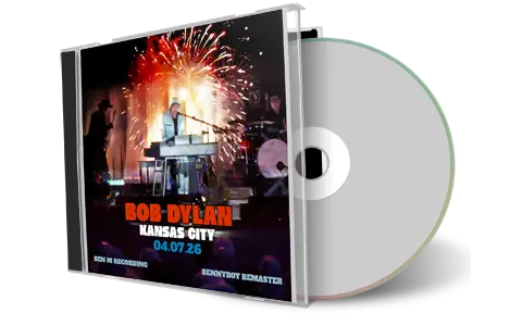 Front cover artwork of Bob Dylan 2026-07-04 CD Kansas City Audience