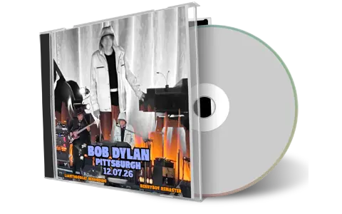 Front cover artwork of Bob Dylan 2026-07-12 CD Pittsburgh Audience