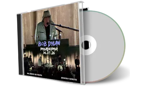 Front cover artwork of Bob Dylan 2026-07-14 CD Philadelphia Audience