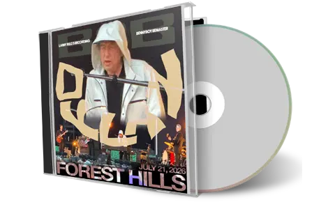 Front cover artwork of Bob Dylan 2026-07-21 CD Queens Audience