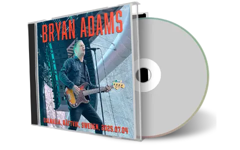Front cover artwork of Bryan Adams 2025-07-04 CD Rattvik Audience