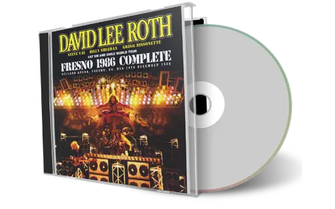 Front cover artwork of David Lee Roth Compilation CD Fresno 1986 Audience