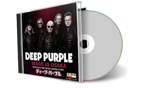 Front cover artwork of Deep Purple 2026-04-13 CD Osaka Audience