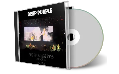 Front cover artwork of Deep Purple 2026-07-16 CD Pisa Audience