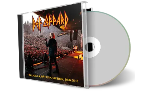 Front cover artwork of Def Leppard 2026-06-13 CD Rattvik Audience