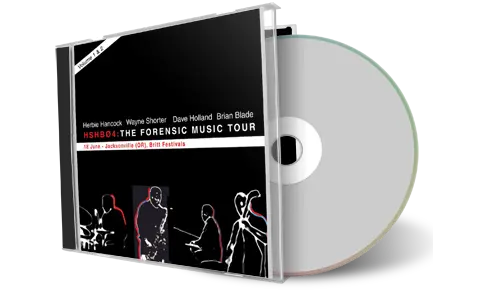 Front cover artwork of Herbie Hancock 2004-06-18 CD Britt Festival Audience