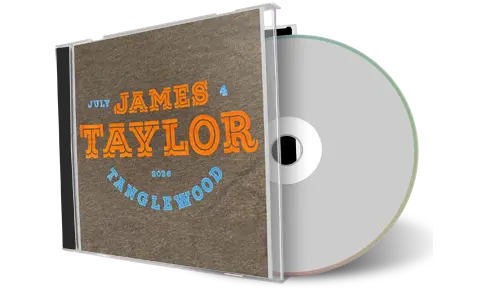 Front cover artwork of James Taylor 2026-07-04 CD Lenox Audience