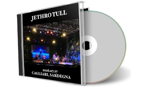 Front cover artwork of Jethro Tull 2026-07-17 CD Cagliari Audience