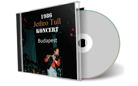 Front cover artwork of Jethro Tull Compilation CD Budapest 1986 Soundboard