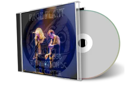 Front cover artwork of Jimmy Page And Robert Plant 1998-07-07 CD Washington Audience