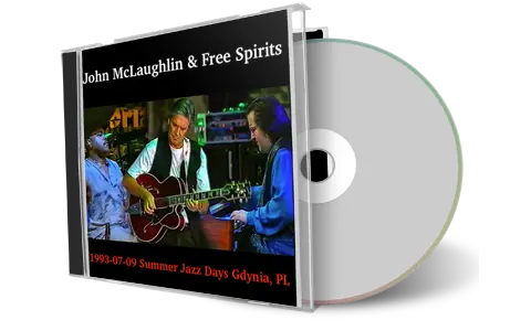 Front cover artwork of John Mclaughlin 1993-07-09 CD Gdynia Soundboard