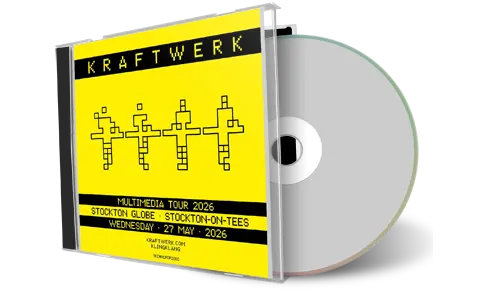 Front cover artwork of Kraftwerk 2026-05-27 CD Stockton-On-Tees Audience