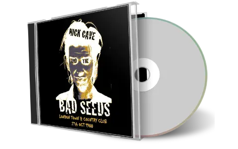 Front cover artwork of Nick Cave 1988-10-27 CD London Audience