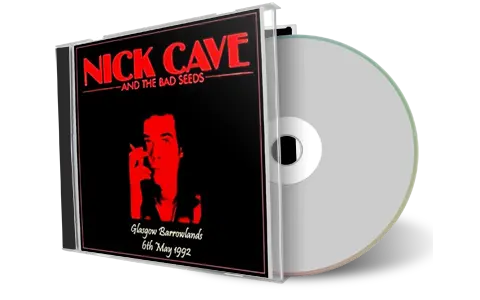 Front cover artwork of Nick Cave 1992-05-06 CD Glasgow Audience