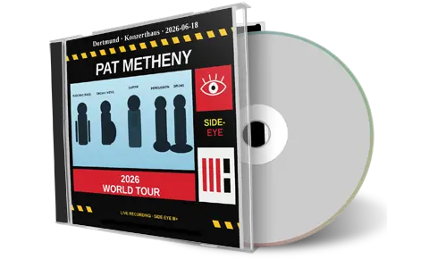 Front cover artwork of Pat Metheny 2026-06-18 CD Dortmund Audience
