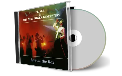 Front cover artwork of Prince Compilation CD Live At The Rex Audience