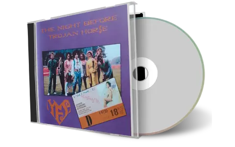 Front cover artwork of Prince Compilation CD The Night Before Trojan Horse Audience