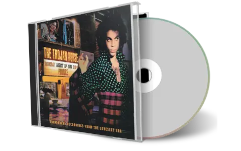 Front cover artwork of Prince Compilation CD The Trojan Horse Aftershow Soundboard