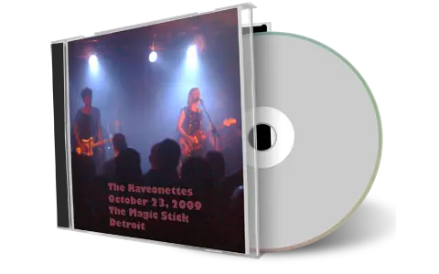 Front cover artwork of Raveonettes 2009-10-23 CD Detroit Audience